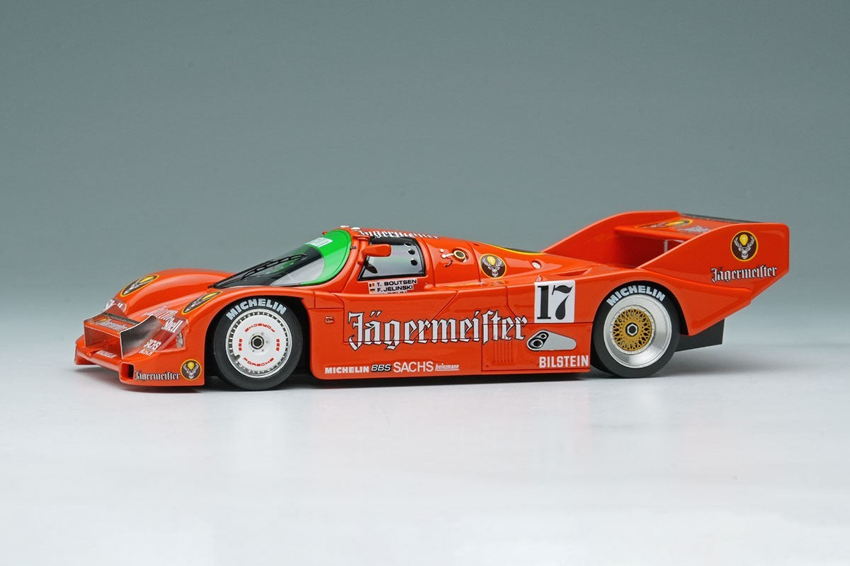 Make Up VISION VM052 1/43 Porsche 962C Brun Jagermeister Spa 1986 No.17 Ltd 120
