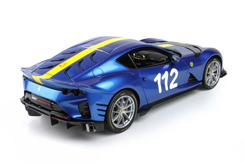 BBR P18207TFV 1/18 Ferrari 812 Competizione Tailor Made Targa Florio #112 Resin