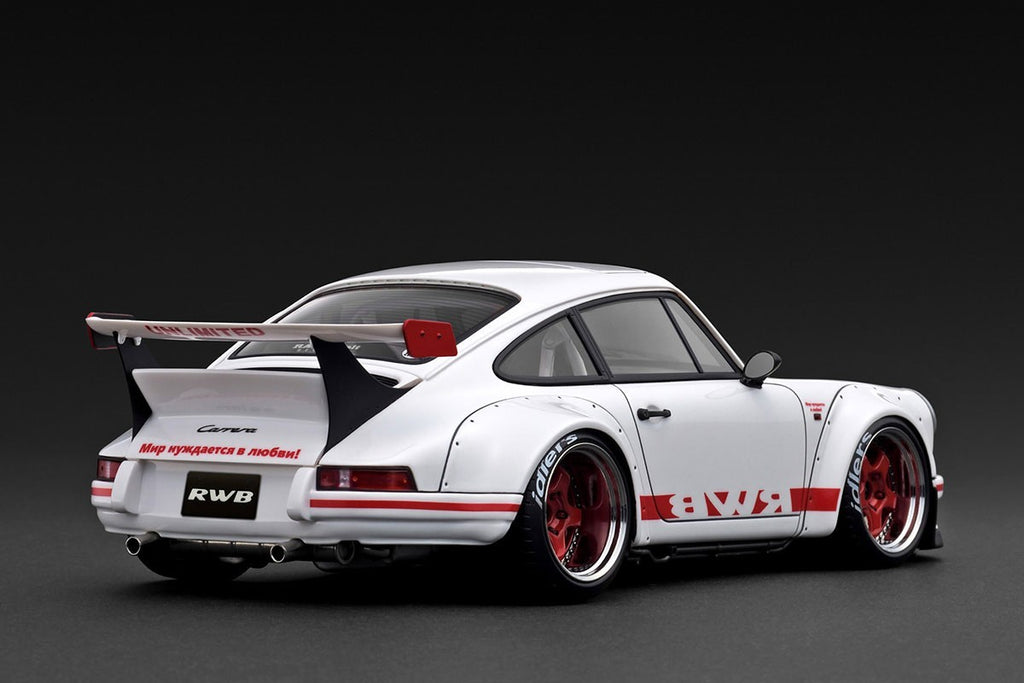 Ignition model IG3880 1/18 RWB Backdate White