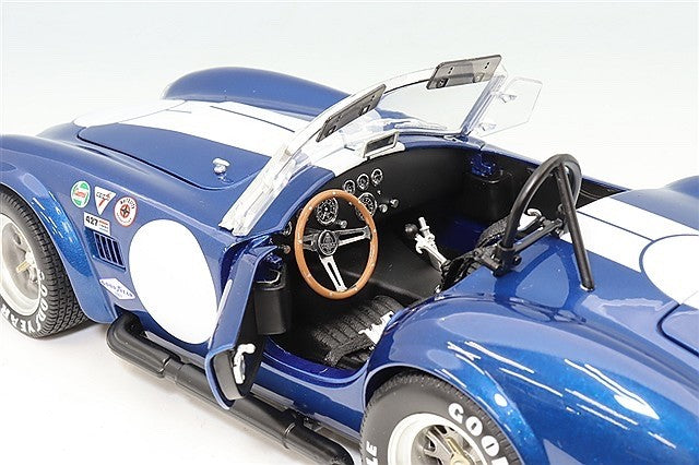 Kyosho KS08048BLMW 1/18 Shelby Cobra 427 S/C 1965 Blue White Stripe