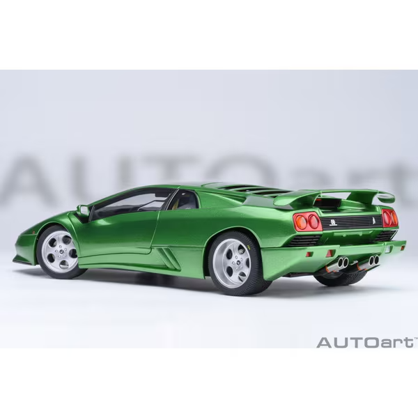 AUTOart 79150 1/18 Lamborghini Diablo SE30 Metallic Green Die-Cast Model Car