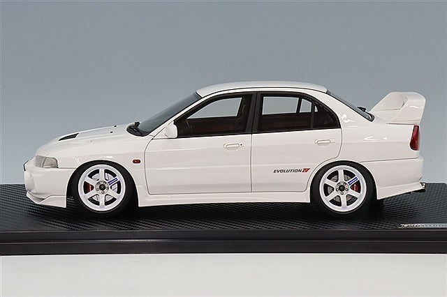 Ignition Model IG3782 1/18 Mitsubishi Lancer Evo IV CN9A White Resin