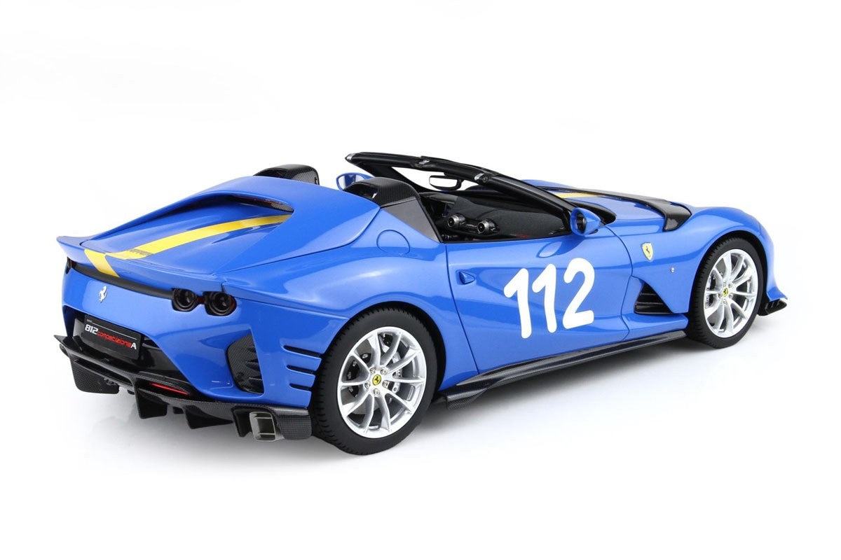 BBR P18209QV 1/18 Ferrari 812 Competizione A 2021 French Racing Blue Ltd 90pcs