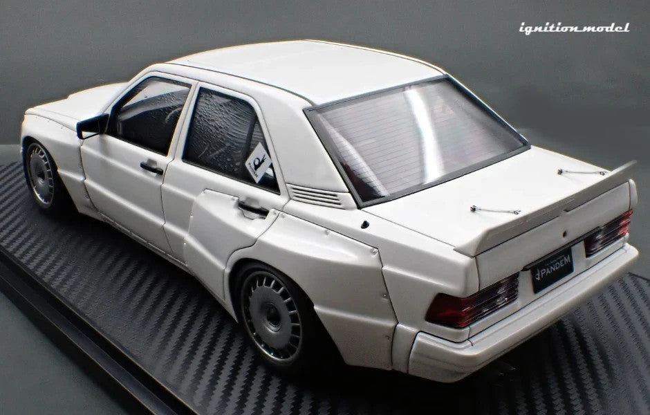 Ignition Model IG3774 1/18 PANDEM Mercedes-Benz 190 White Resin Car