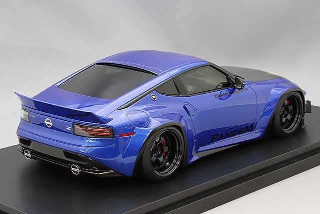 TOP SPEED TS0530 1/18 Nissan PANDEM Nissan Z RZ34 Seiran Blue
