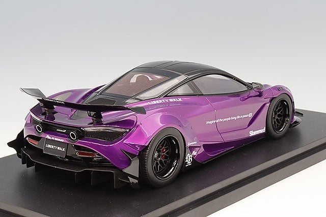 TOP SPEED TS0588 1/18 McLaren 720S LB-Works Purple