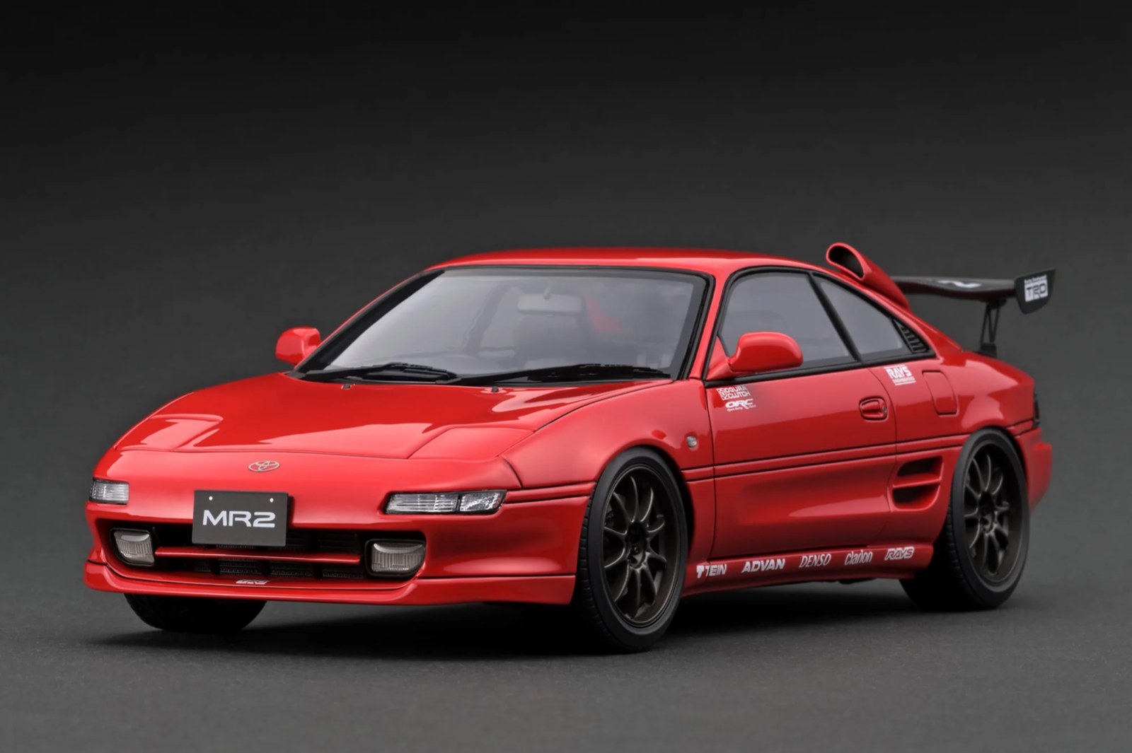 Ignition Model IG3338 1/18 Toyota MR2 SW20 GT Wing CE28 Red Resin
