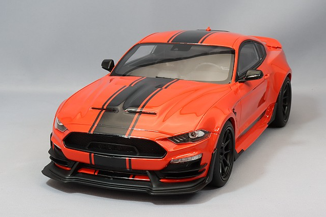 GT Spirit GTS058US 1/18 Shelby Super Snake Coupe Orange Resin Model
