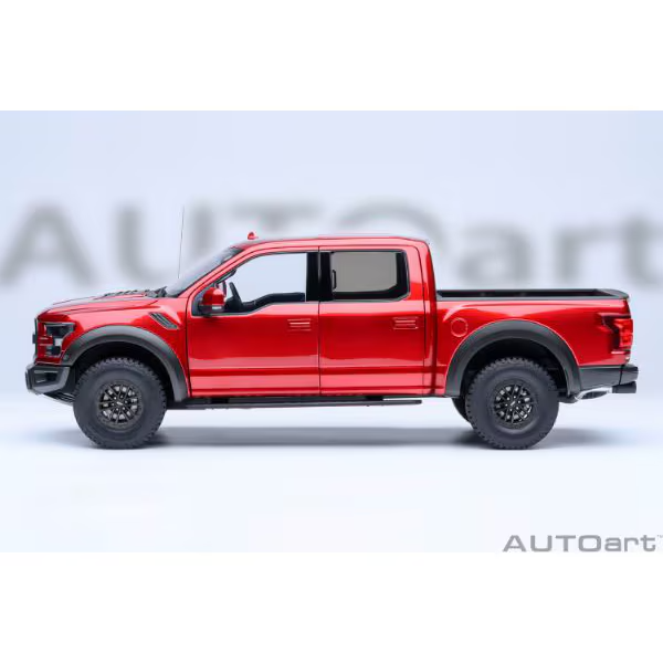 AUTOart 72948 1/18 Ford F-150 Raptor SuperCrew 2019 Red Diecast