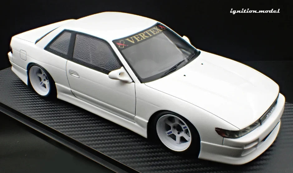 Ignition Model IG3585 1/18 VERTEX Nissan S13 Silvia White Resin