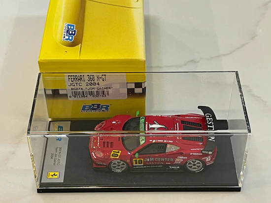 BBR BG274 1/43 Ferrari 360 N/GT #10 Jim Gainer JGTC GT300 2004 Resin