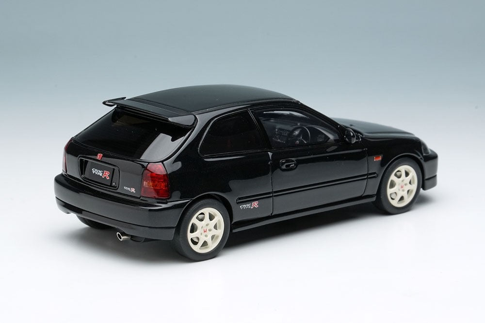 EIDOLON EM480C 1/43 Honda Civic Type R EK9 1997 Starlight Black Pearl Resin