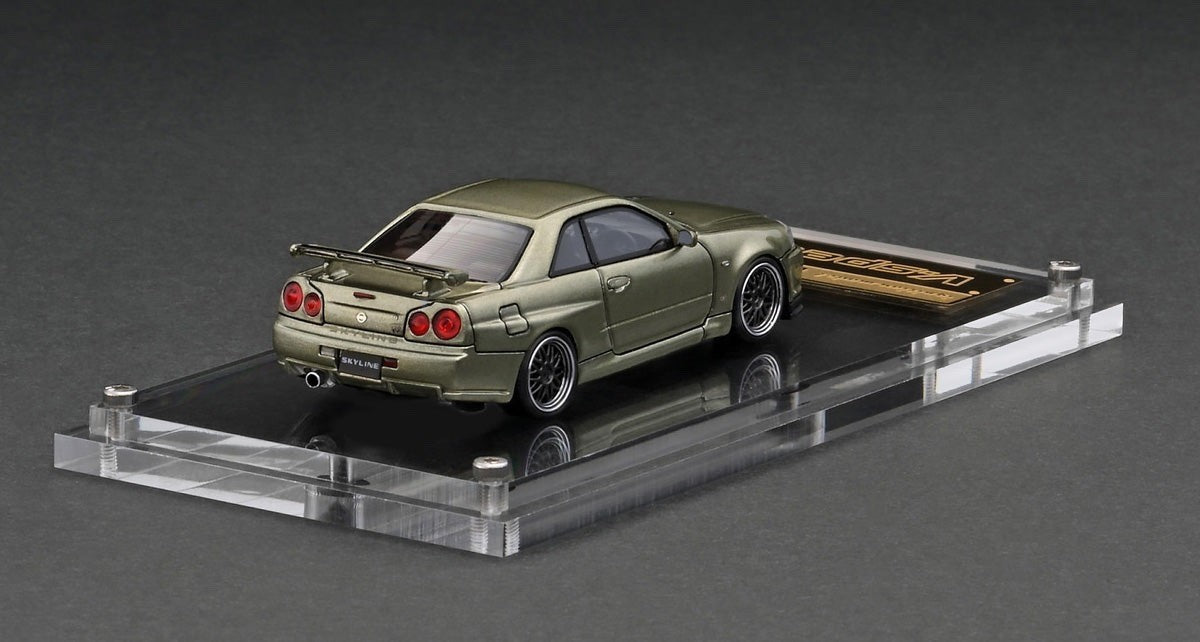 Ignition Model IG2940 1/64 Nissan Skyline GT-R R34 V-specII Millennium Jade