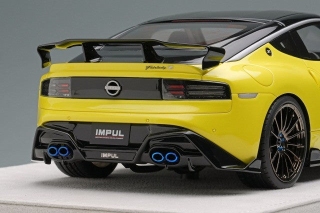 EIDOLON EML194E 1/18 IMPUL Fairlady Z 2023 Yellow Black Resin Limited 60pcs