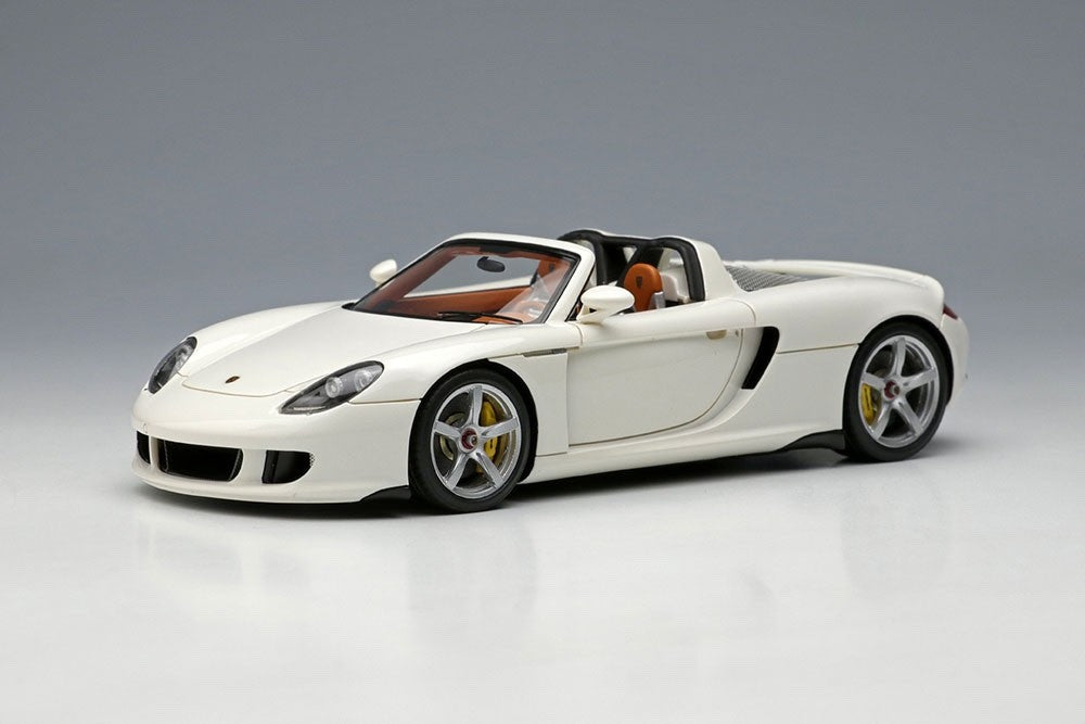 Make Up EIDOLON EM566B 1/43 Porsche Carrera GT 2004 White Resin Model Car