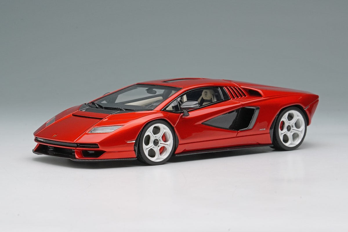 Make Up EIDOLON EM740G 1/43 Lamborghini Countach LPI 800-4 2022 Red Resin