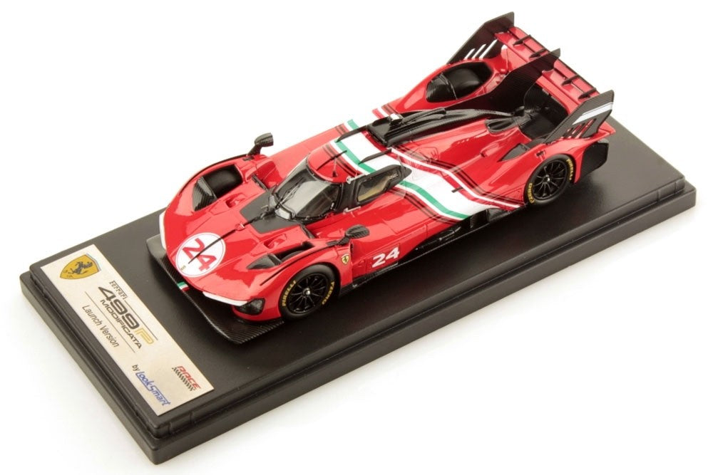 Looksmart LSRC182 1/43 Ferrari 499P Modificata 2024 Red Track Car Resin