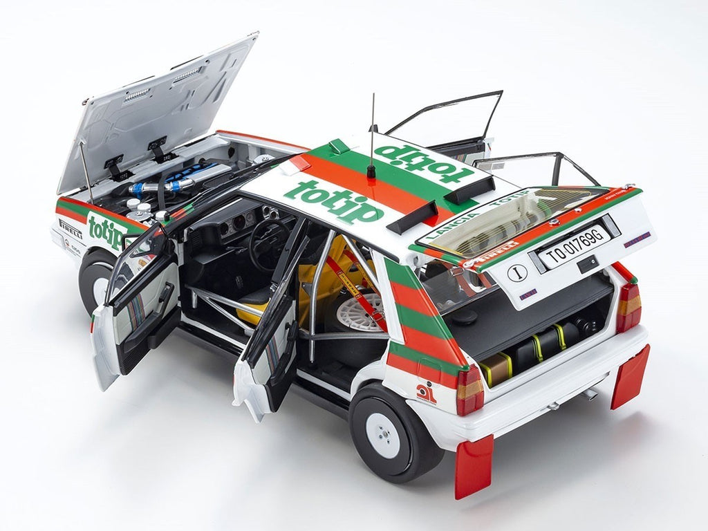Kyosho KS08960C 1/18 Lancia Delta HF 4WD Targa Florio 1987 #1, Totip Livery
