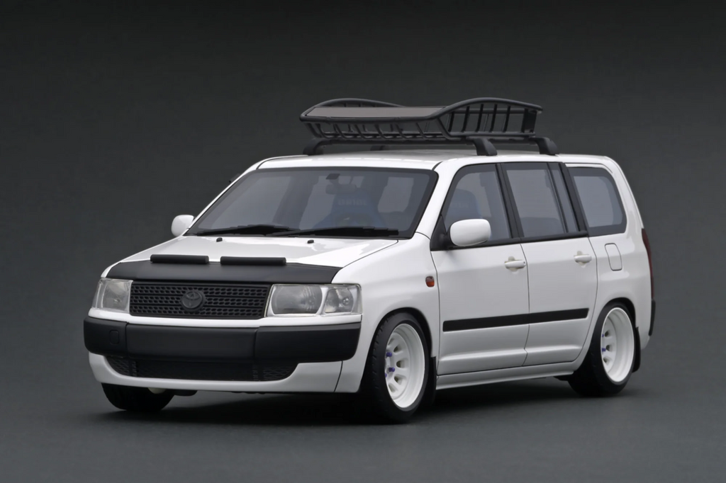 Ignition Model IG1646 1/18 Toyota Probox GL NCP51V Shakotan White Resin
