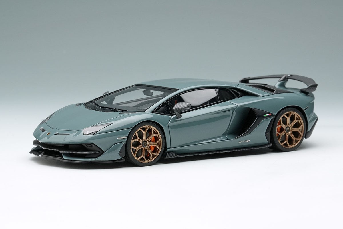EIDOLON EM438N 1/43 Lamborghini Aventador SVJ 2018 Gray Resin Limited 60pcs