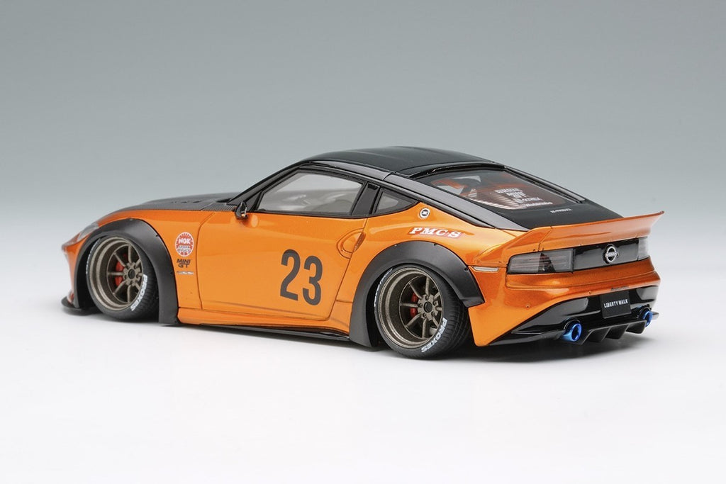 Make Up EIDOLON LB023A 1/43 Nissan Z RZ34 Candy Gold LB Nation 8-Spoke Wheels