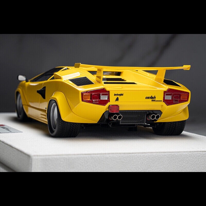 Make Up EIDOLON EML088E - 1/18 Lamborghini Countach LP5000 QV 1988 (Yellow)