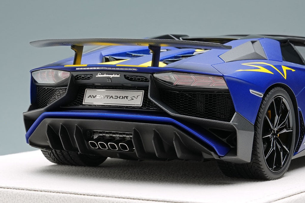 EIDOLON EML007G 1/18 Lamborghini Aventador SV Roadster 2015 Candy Blue Ltd 50pcs