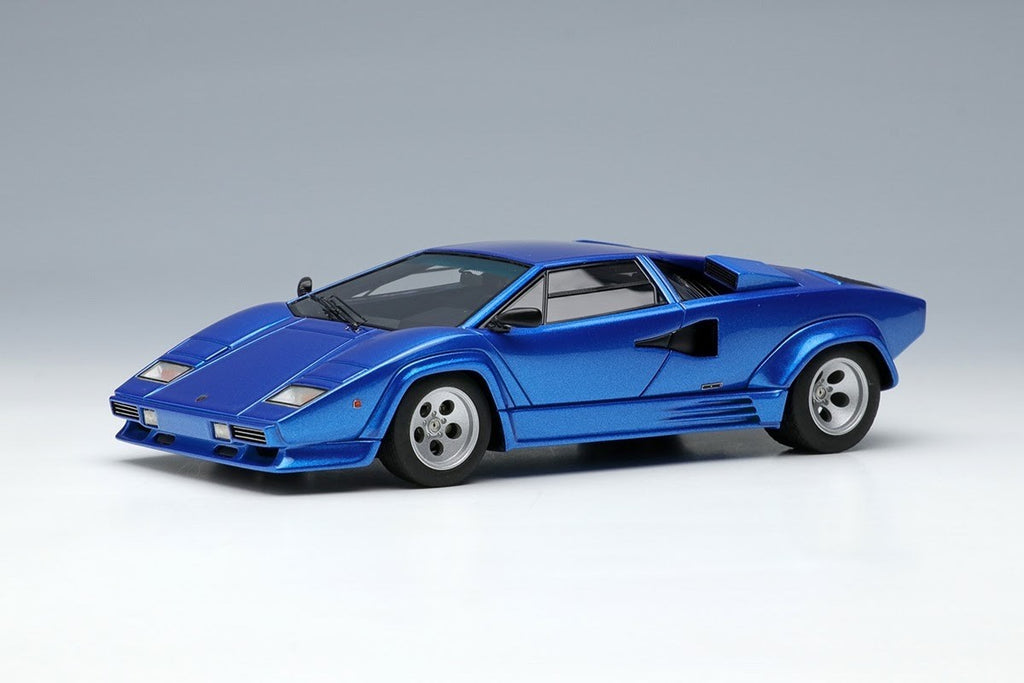 Make Up EIDOLON EM652C 1/43 Lamborghini Countach LP5000 QV Metallic Blue 1988