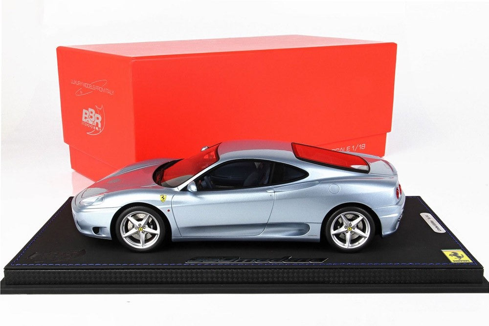 BBR P18172BV 1/18 Ferrari 360 Modena 1999 Grigio Alloy Resin Limited 60pcs