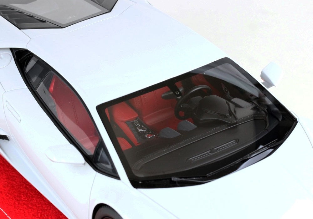 MR Collection LAMBO22B 1/18 Lamborghini Huracan LP580-2 2016 Bianco Icarus White