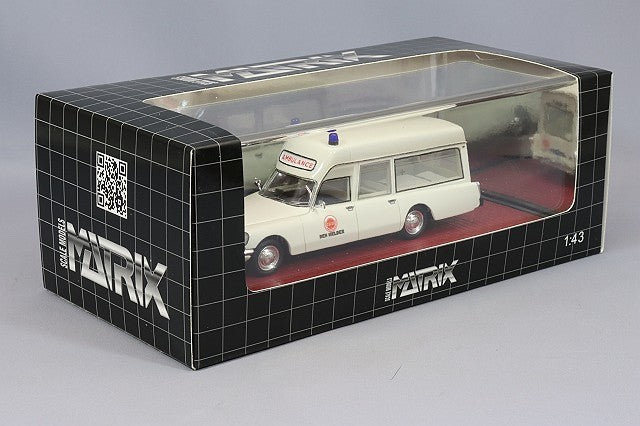 Matrix MX40304-092 1/43 Citroen DS21 Visser Ambulance Den Helder 1975 Resin