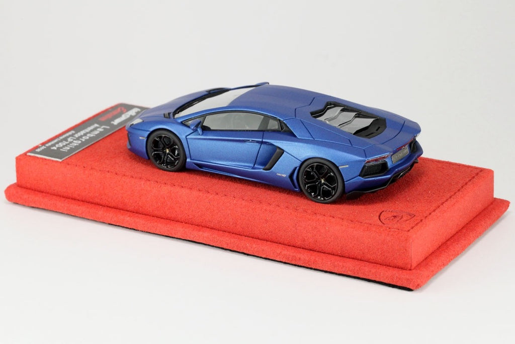 Looksmart LS384EX2 1/43 Lamborghini Aventador LP700-4 2011 Matt Blue Ltd 25pcs