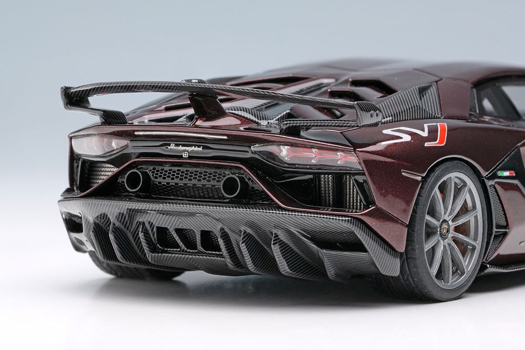 EIDOLON EM513J 1/43 Lamborghini Aventador SVJ 2018 Nireo Marrone Eklipsis Resin