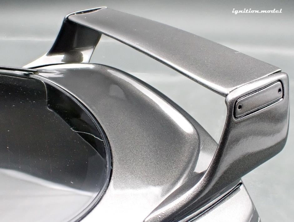 Ignition Model 1/18 Toyota Supra A80 TRD 3000GT Gun Metallic Resin Model IG3601