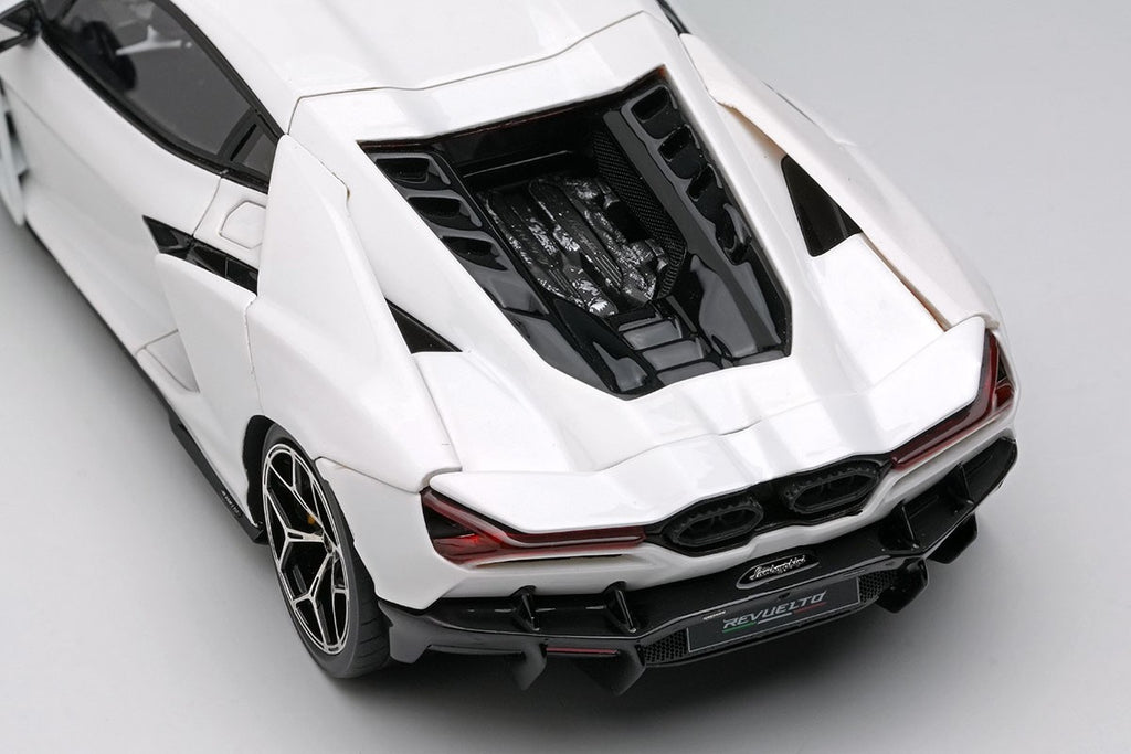 Make Up EIDOLON EM739B 1/43 Lamborghini Revuelto 2024 Bianco Monocerus/Black