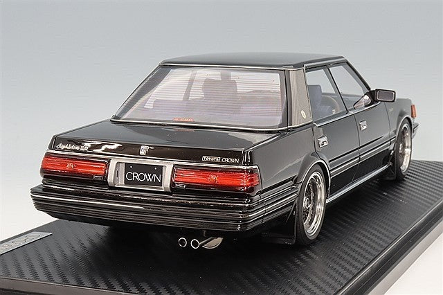Ignition Model IG3827 1/18 Toyota Crown 2.8 Royal Saloon G 120 Black Resin