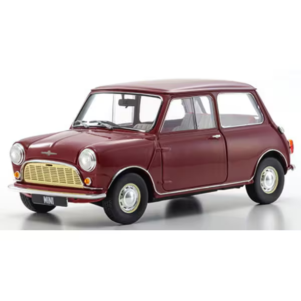 Kyosho KS08964R - 1/18 Morris Mini Mk.1 1959 Cherry Red [Die-cast Model Car]