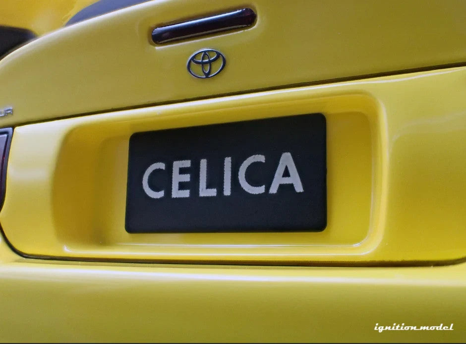 Ignition Model IG3680 1/18 Toyota Celica GT-FOUR ST205 Yellow Resin