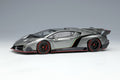 EIDOLON EM449A 1/43 Lamborghini Veneno 2013 (Grigio Metalluro / Red Accent)