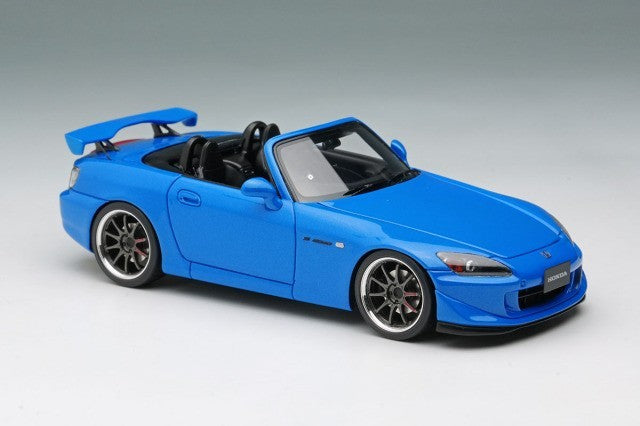 EIDOLON EM829A 1/43 Honda S2000 AP2 Type-S 2007 Apex Blue Pearl Limited 50pcs