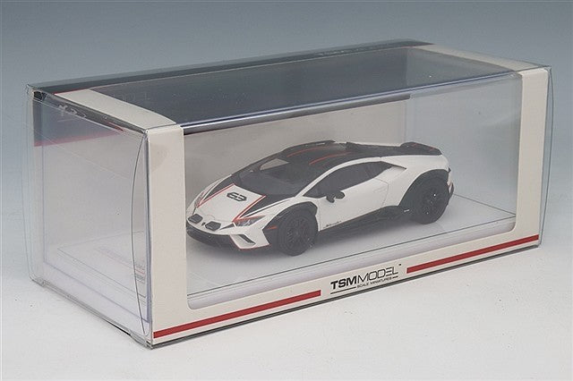 TSM TSM430835 1/43 Lamborghini Huracan Sterrato 2023 Bianco Asopo White Resin