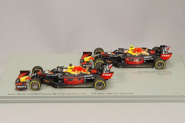 Spark SKB43042 1/43 Aston Martin Red Bull Honda RB15 2019 Set Multi