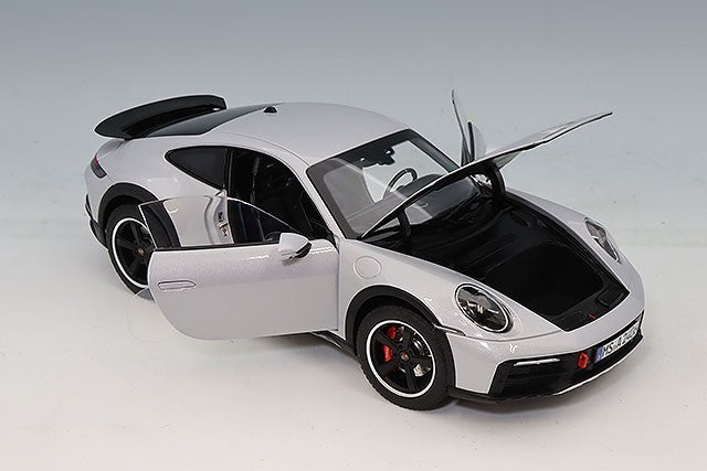 Norev NO187242 1/18 Porsche 911 Dakar 2023 Ice Gray Die-cast