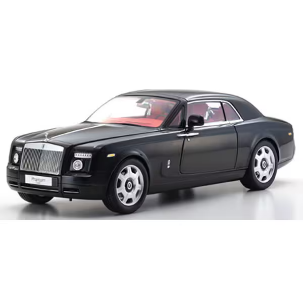 KYOSHO KS08862DBK 1/18 Rolls-Royce Phantom Coupé Diamond Black Die-Cast Model