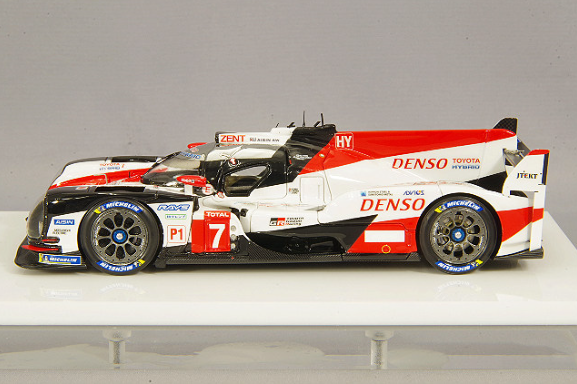 EIDOLON EM466B 1/43 Toyota TS050 Hybrid 2018 Le Mans 24H 2nd #7