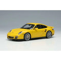 Make Up EIDOLON EM604J 1/43 Porsche 911 997.2 Turbo S Speed Yellow 2011