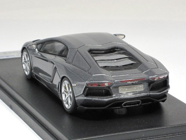 Looksmart LS384C 1/43 Lamborghini Aventador LP700-4 2011 Grigio Estoque Grey