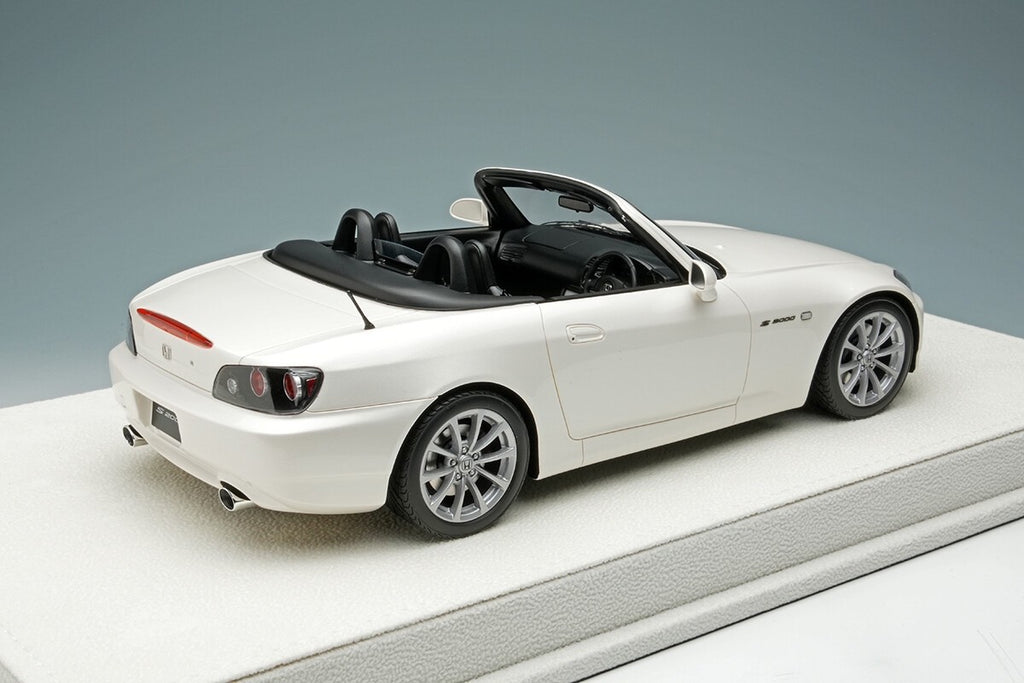 Make Up EIDOLON EML118B 1/18 Honda S2000 AP2 2005 Platinum White Pearl