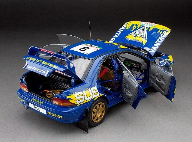 Sun Star SS5528 1/18 Subaru Impreza 555 New Zealand 1997 Diecast