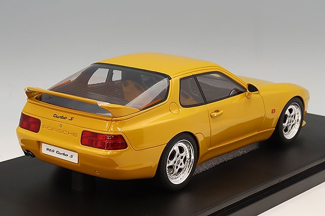 GT Spirit GTS947 1/18 Porsche 968 Turbo S 1993 Yellow Resin